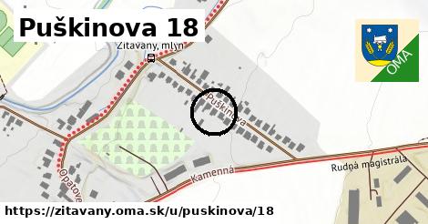 Puškinova 18, Žitavany