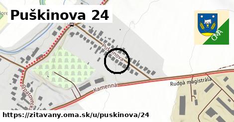 Puškinova 24, Žitavany