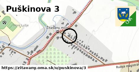 Puškinova 3, Žitavany
