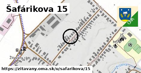 Šafárikova 15, Žitavany