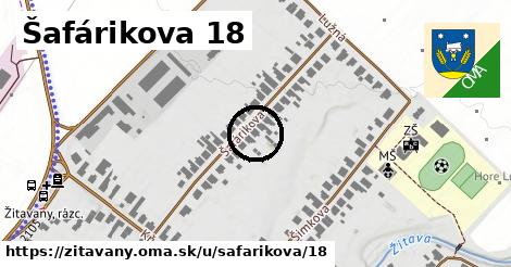 Šafárikova 18, Žitavany