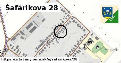 Šafárikova 28, Žitavany