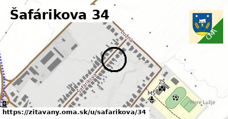 Šafárikova 34, Žitavany