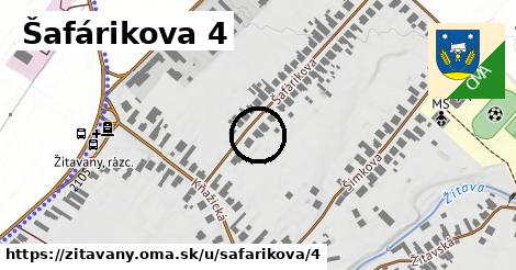 Šafárikova 4, Žitavany