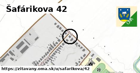 Šafárikova 42, Žitavany