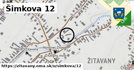 Šimkova 12, Žitavany