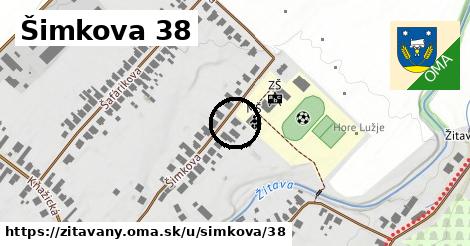 Šimkova 38, Žitavany