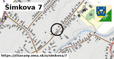 Šimkova 7, Žitavany