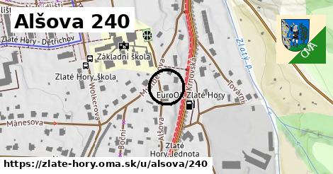 Alšova 240, Zlaté Hory