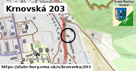 Krnovská 203, Zlaté Hory