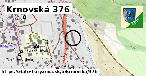 Krnovská 376, Zlaté Hory