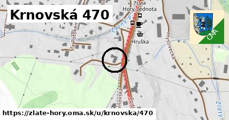 Krnovská 470, Zlaté Hory