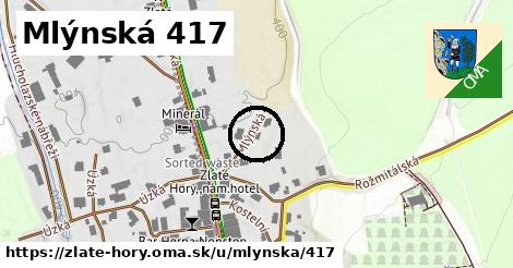 Mlýnská 417, Zlaté Hory