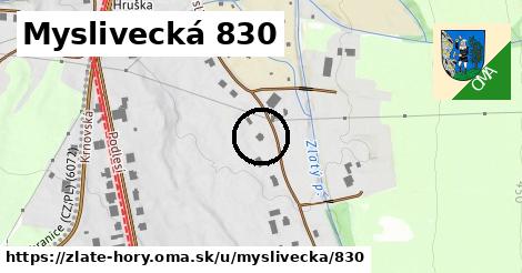 Myslivecká 830, Zlaté Hory