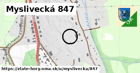 Myslivecká 847, Zlaté Hory