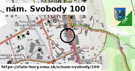 nám. Svobody 100, Zlaté Hory