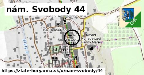 nám. Svobody 44, Zlaté Hory