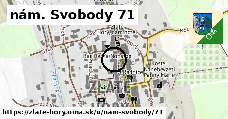 nám. Svobody 71, Zlaté Hory