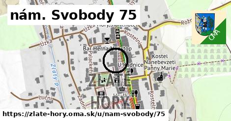 nám. Svobody 75, Zlaté Hory