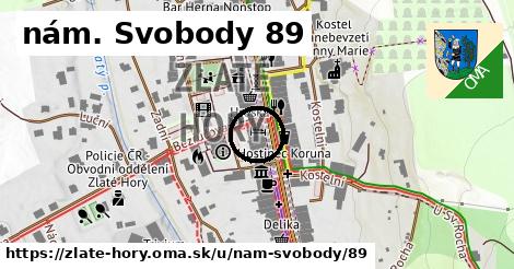 nám. Svobody 89, Zlaté Hory