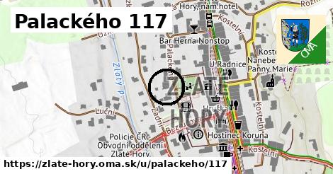 Palackého 117, Zlaté Hory