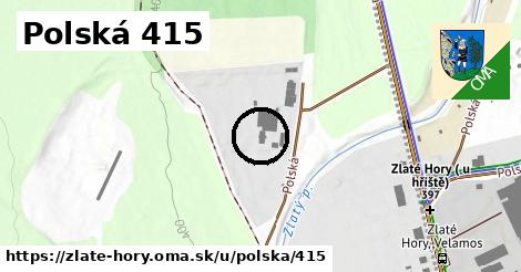 Polská 415, Zlaté Hory