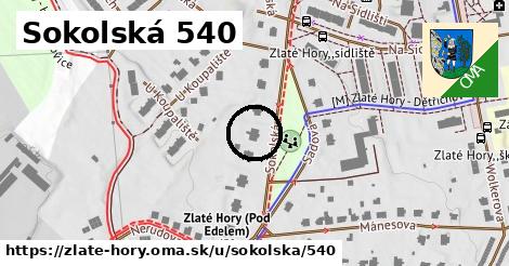 Sokolská 540, Zlaté Hory