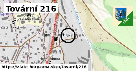 Tovární 216, Zlaté Hory