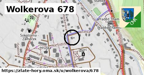 Wolkerova 678, Zlaté Hory
