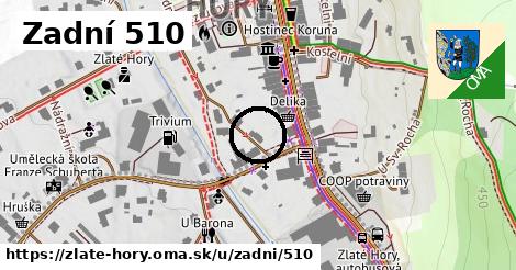 Zadní 510, Zlaté Hory