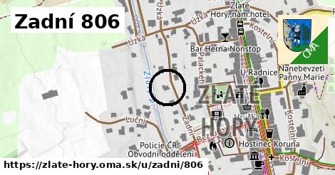 Zadní 806, Zlaté Hory