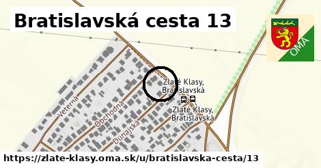 Bratislavská cesta 13, Zlaté Klasy