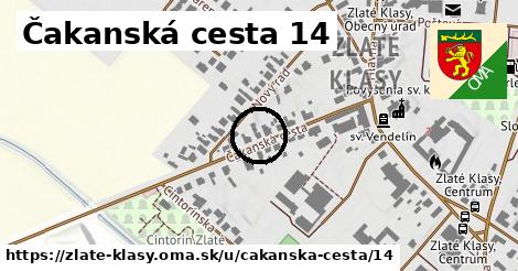 Čakanská cesta 14, Zlaté Klasy