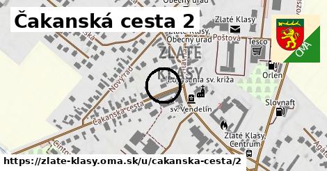 Čakanská cesta 2, Zlaté Klasy