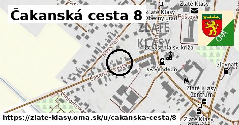 Čakanská cesta 8, Zlaté Klasy