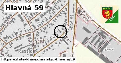 Hlavná 59, Zlaté Klasy