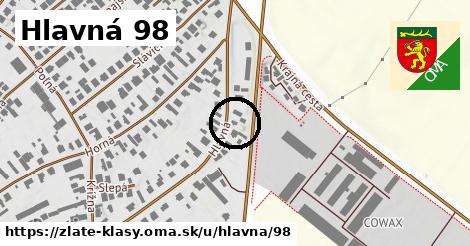 Hlavná 98, Zlaté Klasy