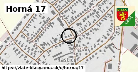 Horná 17, Zlaté Klasy