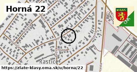 Horná 22, Zlaté Klasy