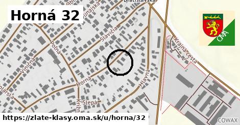 Horná 32, Zlaté Klasy