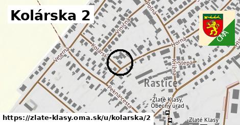 Kolárska 2, Zlaté Klasy
