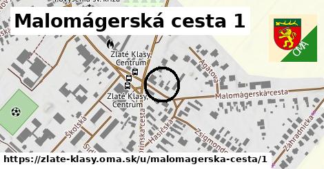 Malomágerská cesta 1, Zlaté Klasy