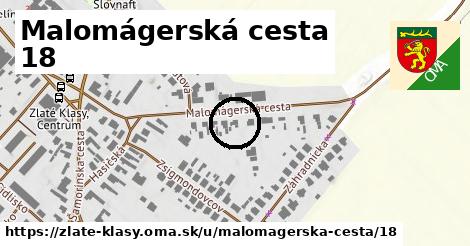 Malomágerská cesta 18, Zlaté Klasy