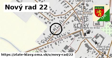 Nový rad 22, Zlaté Klasy