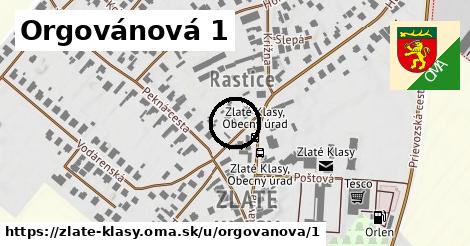 Orgovánová 1, Zlaté Klasy