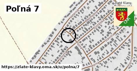 Poľná 7, Zlaté Klasy
