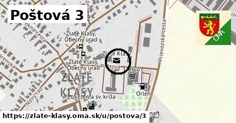 Poštová 3, Zlaté Klasy