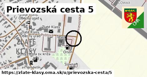 Prievozská cesta 5, Zlaté Klasy