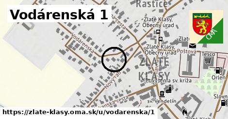 Vodárenská 1, Zlaté Klasy