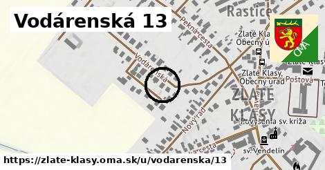 Vodárenská 13, Zlaté Klasy